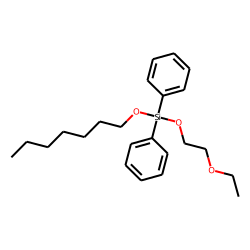 Silane, diphenyl(2-ethoxyethoxy)heptyloxy-