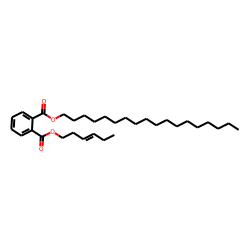 Phthalic acid, cis-hex-3-enyl, octadecyl ester