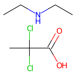Alpha,alpha-dichloropropionic acid, diethyl amine salt