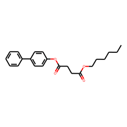 Succinic acid, 4-biphenyl hexyl ester