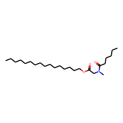 Sarcosine, n-hexanoyl-, hexadecyl ester