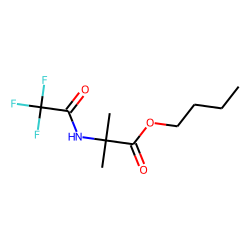 Alanine, 2-methyl-N-(trifluoroacetyl)-, butyl ester