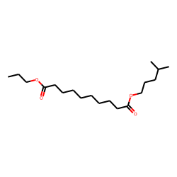 Sebacic acid, isohexyl propyl ester