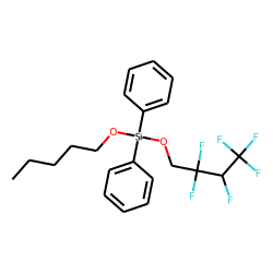 Silane, diphenyl(2,2,3,4,4,4-hexafluorobutoxy)pentyloxy-