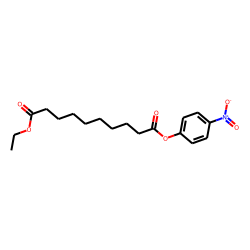 Sebacic acid, ethyl 4-nitrophenyl ester