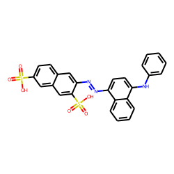 3-(4-Anilino-1-naphthylazo)-2,7-naphthalene disulfonic acid