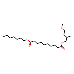 Sebacic acid, heptyl 4-methoxy-2-methylbutyl ester