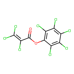 2,3,3-Trichloroacrylic acid, pentachlorophenyl ester