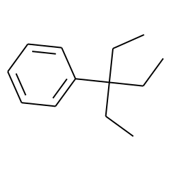 Benzene, (1,1-diethylpropyl)-