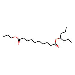Sebacic acid, 4-heptyl propyl ester