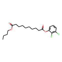 Sebacic acid, butyl 2,3-dichlorophenyl ester