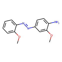 2-Methoxy-4-(o-methoxyphenylazo)aniline