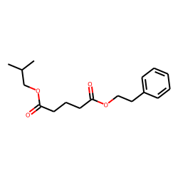 Glutaric acid, isobutyl phenethyl ester