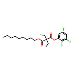 Diethylmalonic acid, nonyl 2,3,5-trichlorophenyl ester
