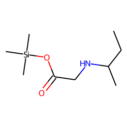 Isobutyrylglycine, monoTMS