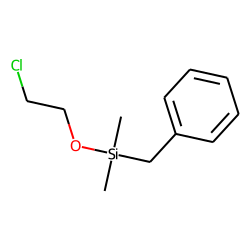 2-Chloroethanol, benzyldimethylsilyl ether