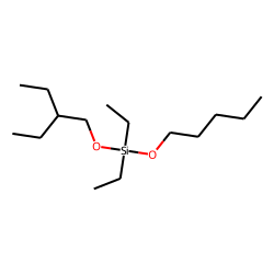 Silane, diethyl(2-ethylbutoxy)pentyloxy-