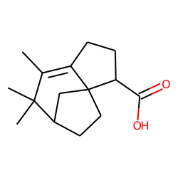 (3S,3aS,6R)-7,7,8-Trimethyl-2,3,4,5,6,7-hexahydro-1H-3a,6-methanoazulene-3-carboxylic acid