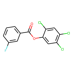 3-Fluorobenzoic acid, 2,4,5-trichlorophenyl ester