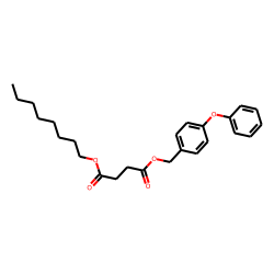 Succinic acid, octyl 4-phenoxybenzyl ester
