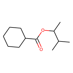 Cyclohexanecarboxylic acid, 3-methylbut-2-yl ester