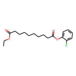 Sebacic acid, 2-chlorophenyl ethyl ester