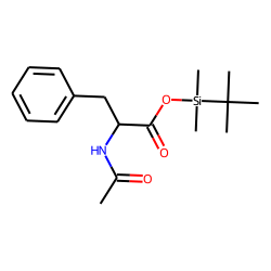 N-Acetyl-L-phenylalanine, tert-butyldimethylsilyl ester
