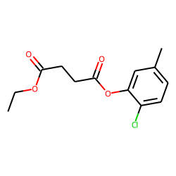 Succinic acid, 2-chloro-5-methylphenyl ethyl ester