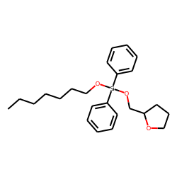 Silane, diphenylheptyloxytetrahydrofurfuryloxy-