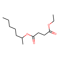 Succinic acid, ethyl 2-heptyl ester