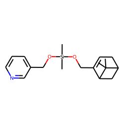 (-)-Myrtenol, picolinyloxydimethylsilyl ether
