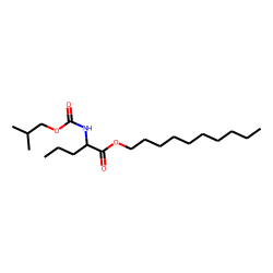 l-Norvaline, N-isobutoxycarbonyl-, decyl ester