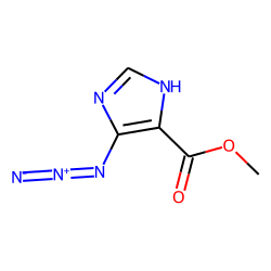 Methyl 4-(2«lambda»5-1,2-triazadienyl)-1h-imidazole-5-carboxylate