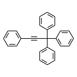 Benzene, 1,1',1'',1'''-(1-propyn-1-yl-3-ylidyne)tetrakis-