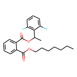 Phthalic acid, 1-(2,6-difluorophenyl)ethyl heptyl ester