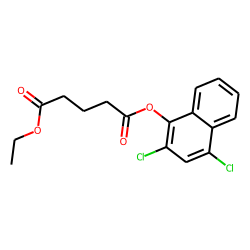 Glutaric acid, 2,4-dichloronaphthyl ethyl ester