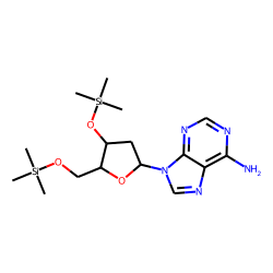 2'-Deoxyadenosine, 3',5'-bis(O-TMSi)