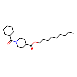 Isonipecotic acid, N-(cyclohexylcarbonyl)-, nonyl ester