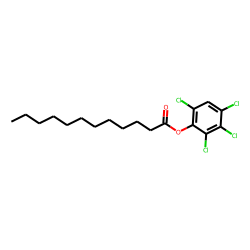 Dodecanoic acid, 2,3,4,6-tetrachlorophenyl ester