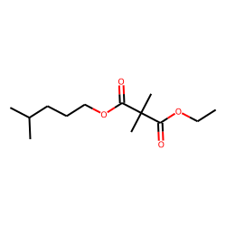 Dimethylmalonic acid, ethyl isohexyl ester