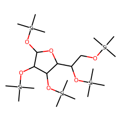 D(+)-Galactose, furanose, TMS