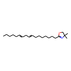 cis-9, cis-12-Octadecadienoic acid, 4,4-dimethyloxazoline (dmox) derivative