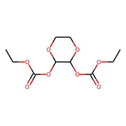 1,4-Dioxane-2,3-diyl diethyl dicarbonate