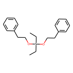 Silane, diethyldi(2-phenylethoxy)-