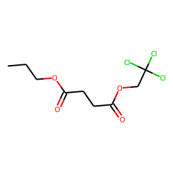 Succinic acid, propyl 2,2,2-trichloroethyl ester