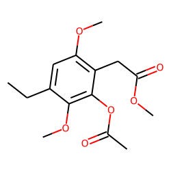 4-ethyl-2,5-dimethoxy-«beta»-phenethylamine-M, (HO-desamino-COOH), isomer 1, methyl-acetylated