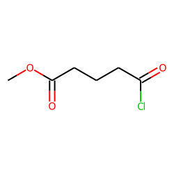 4-(Chloroformyl)butyric acid, methyl ester