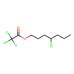 4-chloroheptyl trichloroacetate