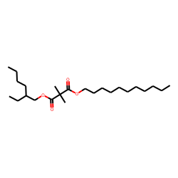 Dimethylmalonic acid, 2-ethylhexyl undecyl ester