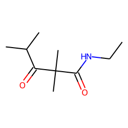 N-ethyl-2,2,4-trimethyl-3-oxo-valeramide